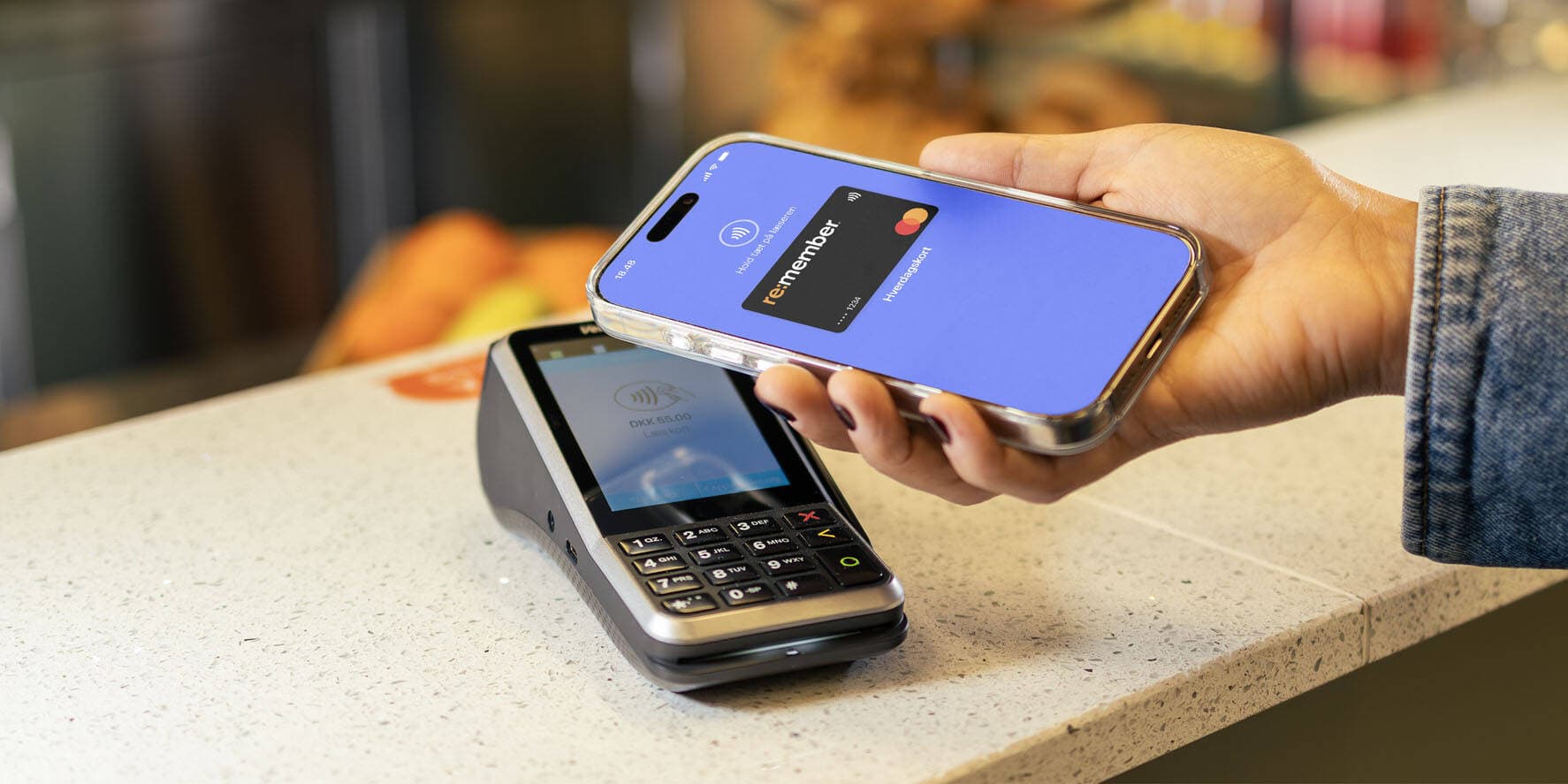 Tapping med MobilePay